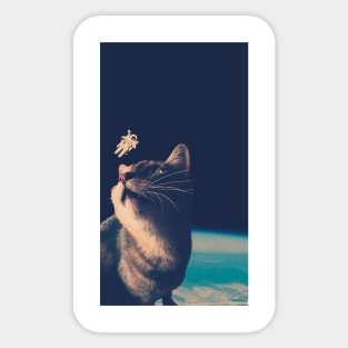 Kitty Pavlik outta space Sticker